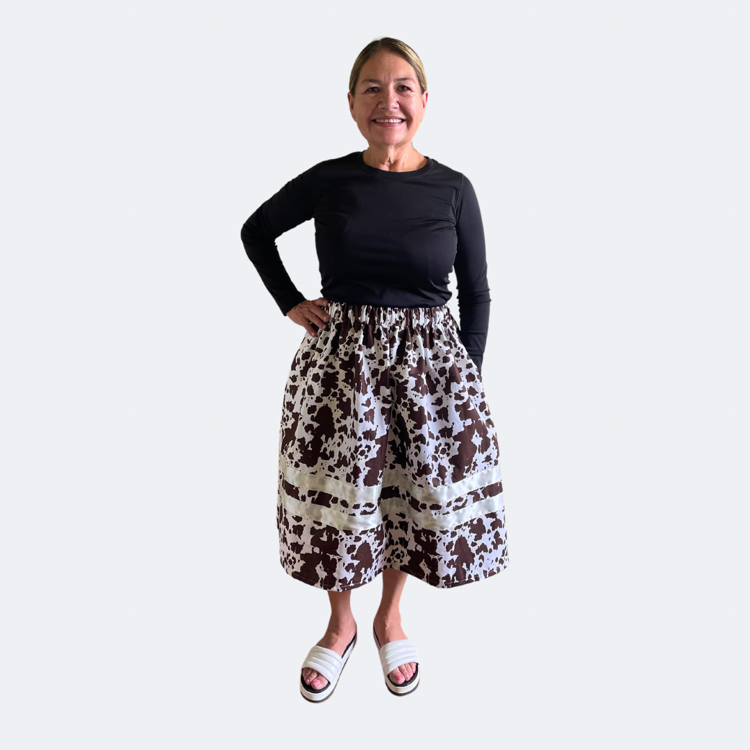 ~The Simplistic Beauty Collection~ Round Dance Style Ribbon Skirt WITH Functioning Pockets