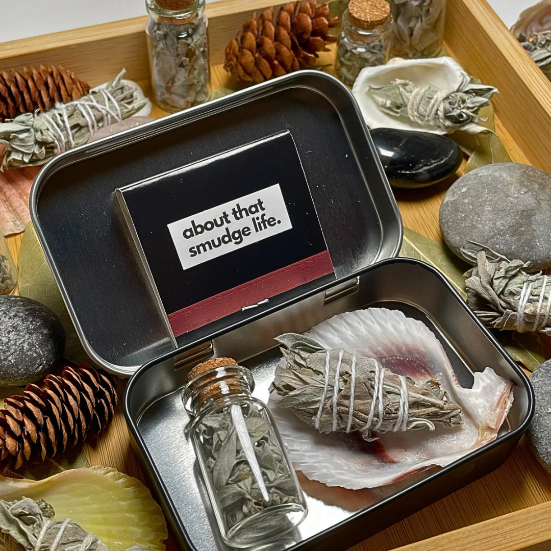 Cleansing & Protection In Your Pocket - Smudge Kit To Go