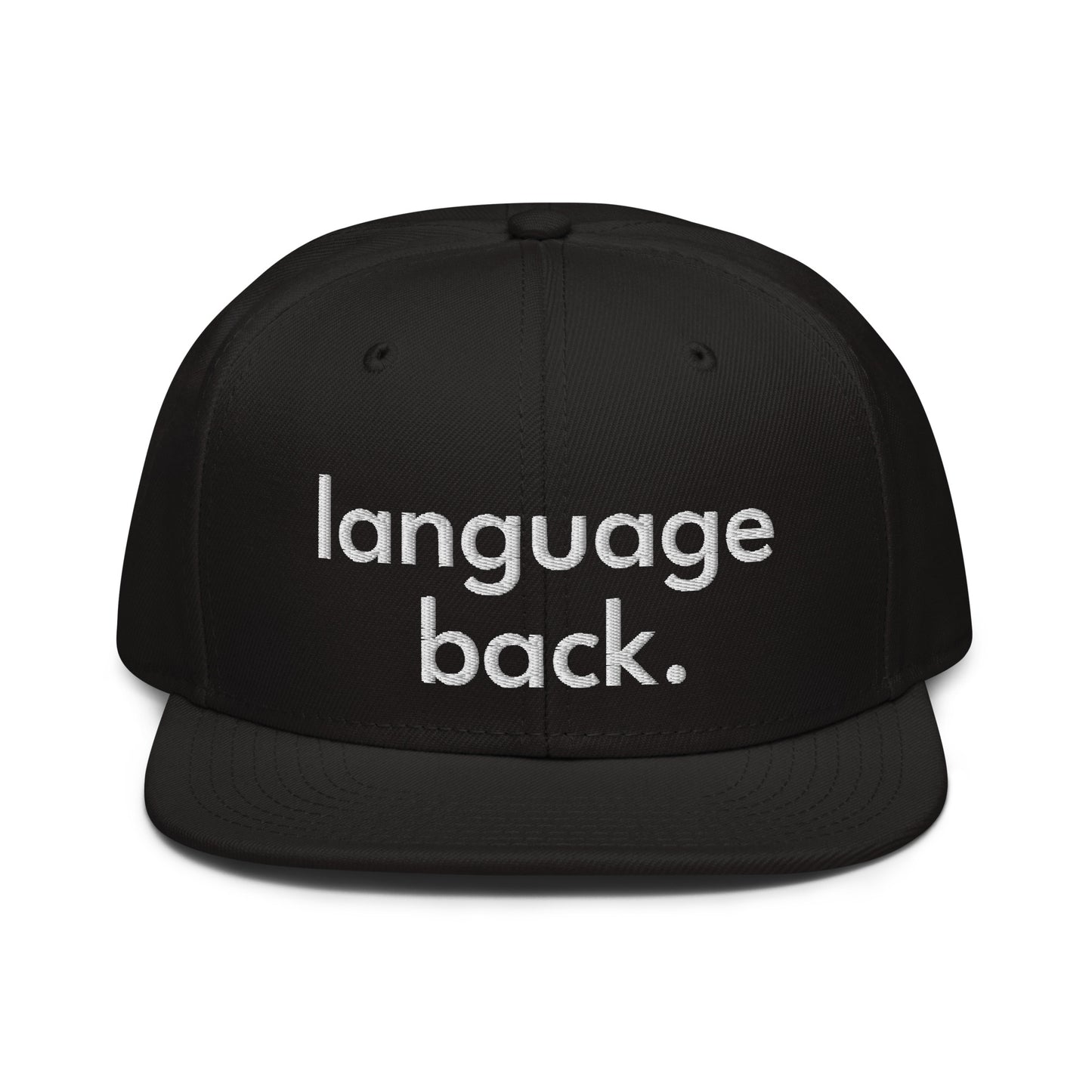 Language Back Snapback