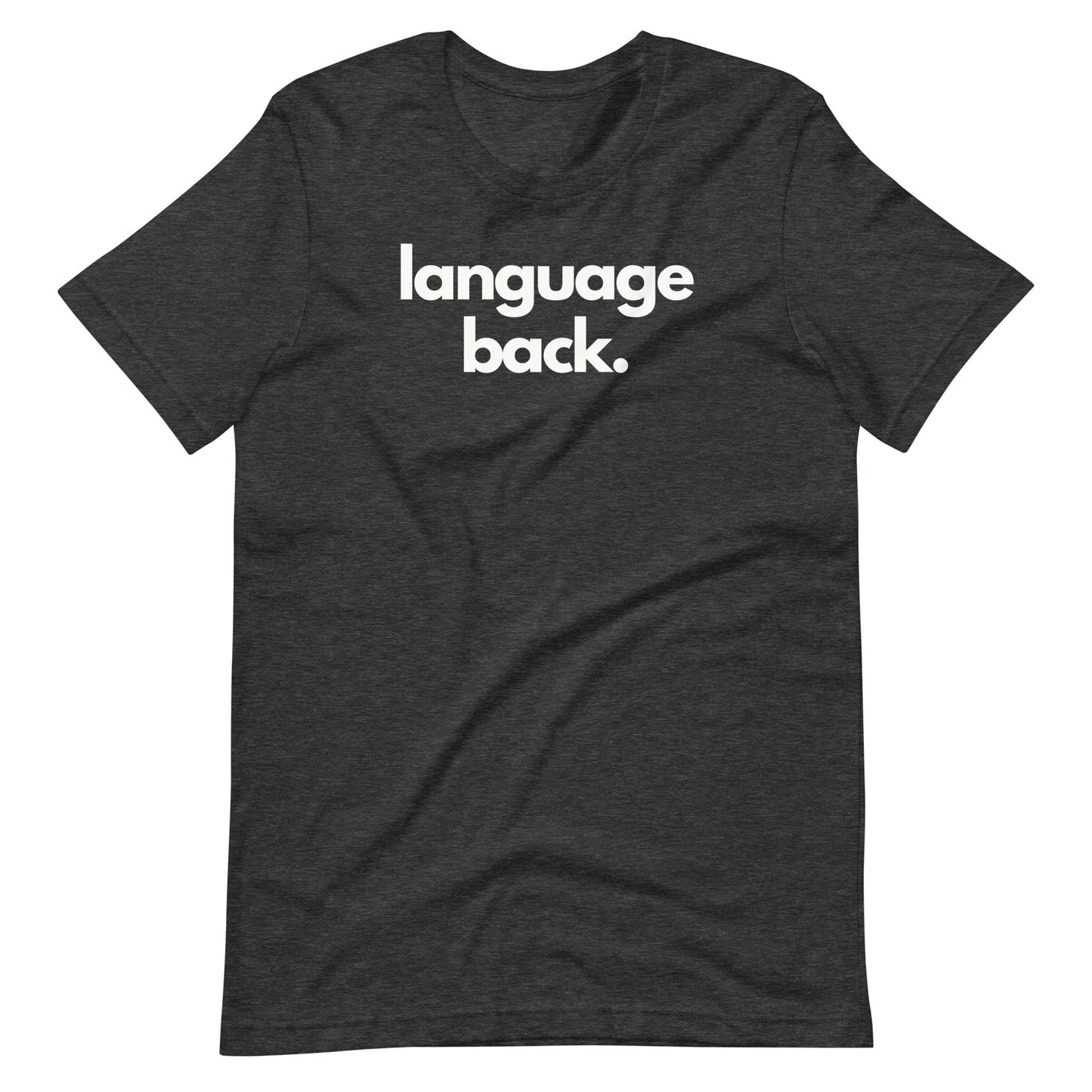 Language Back Tee